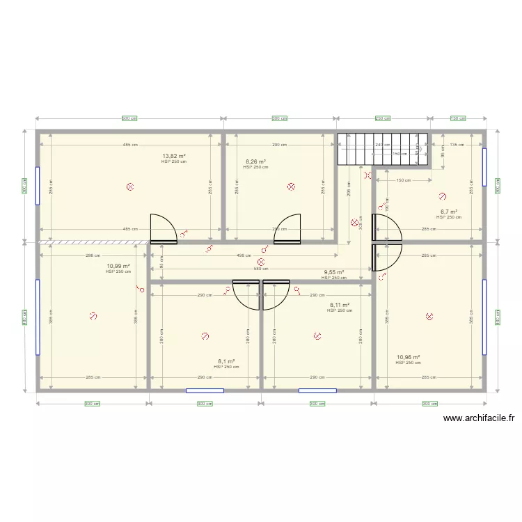 casa. Floor plan with 