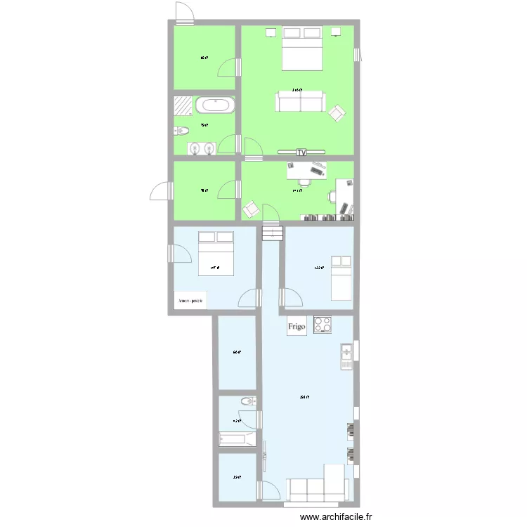 explansion v2. Floor plan with 