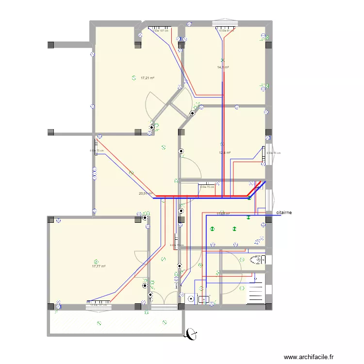Ali Behloul. Floor plan with 