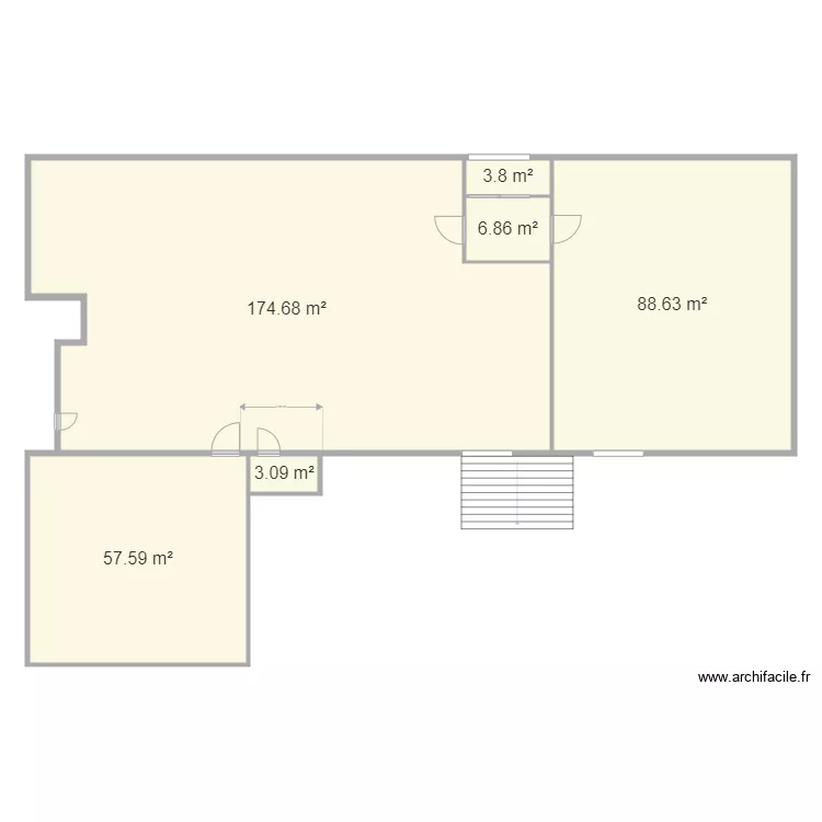 proyecto MG 1. Floor plan with 