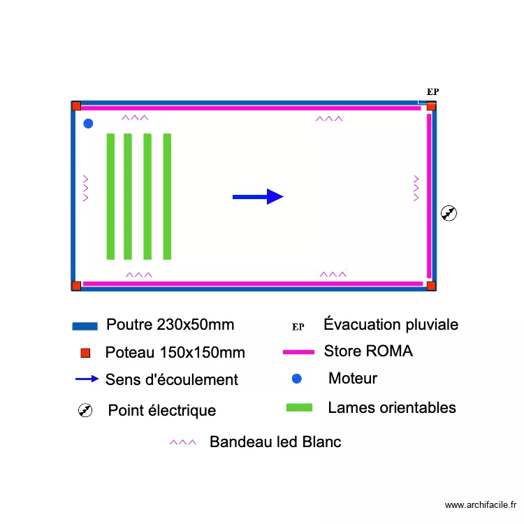 LAMARE. Floor plan with LAMARE. Floor plan with