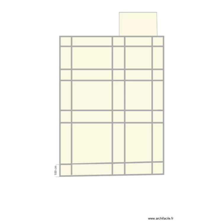 kayiranga fondations. Floor plan with 