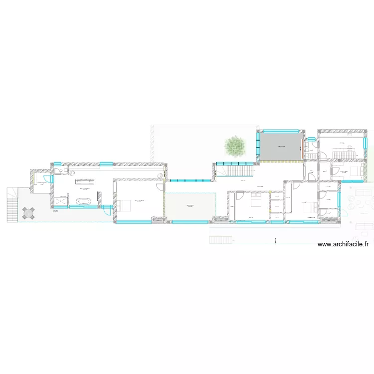 V55. Floor plan with 