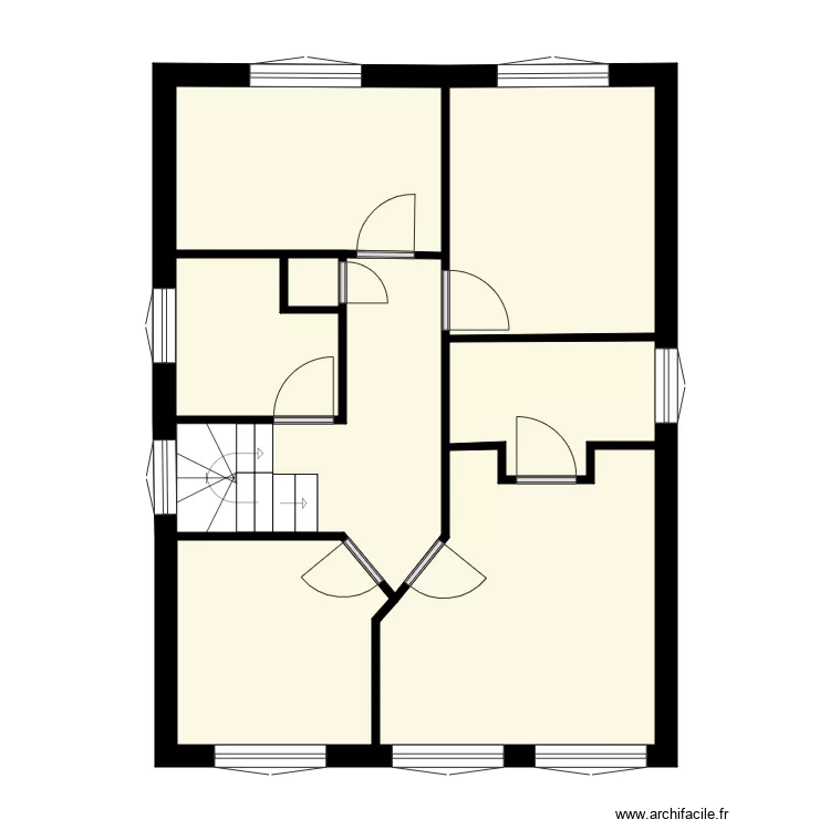 39 Stepaside Park First Floor. Floor plan with 