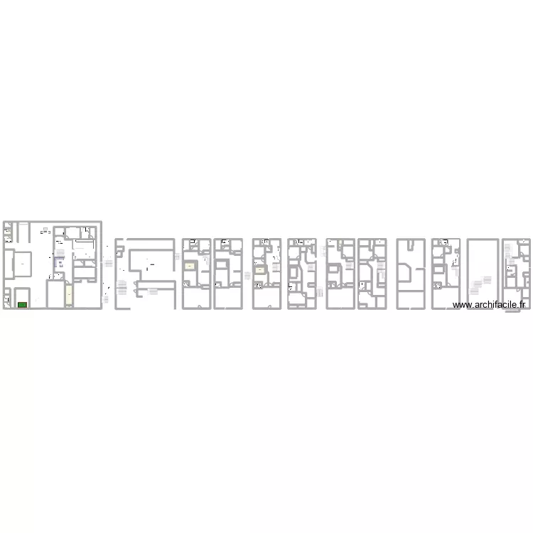 felyc2. Floor plan with 9  and 64 m²