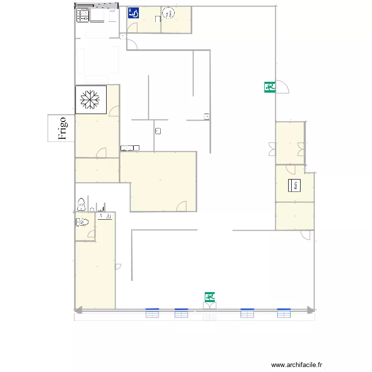 Mar y tierra. Floor plan with Mar y tierra. Floor plan with