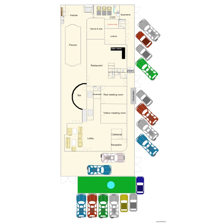 RDC mirador hotel1703. Floor plan with 0 room and 0 m2