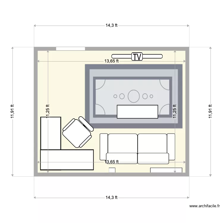 Basement Final 1. Floor plan with 