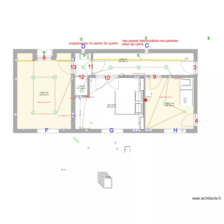 nos chambres facade étroit haut et proche 2. Floor plan with nos chambres facade étroit haut et proche 2. Floor plan with