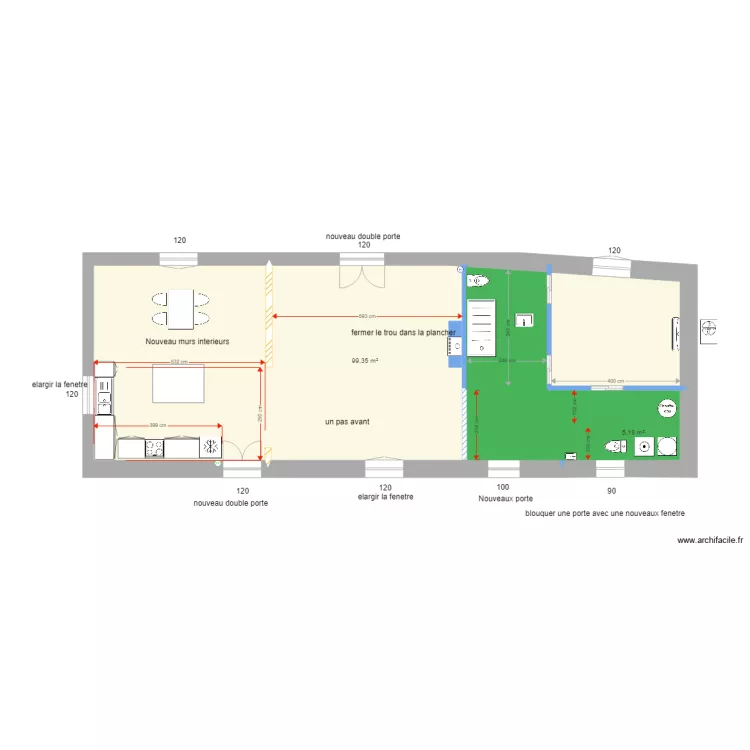 Wiring 1. Floor plan with 