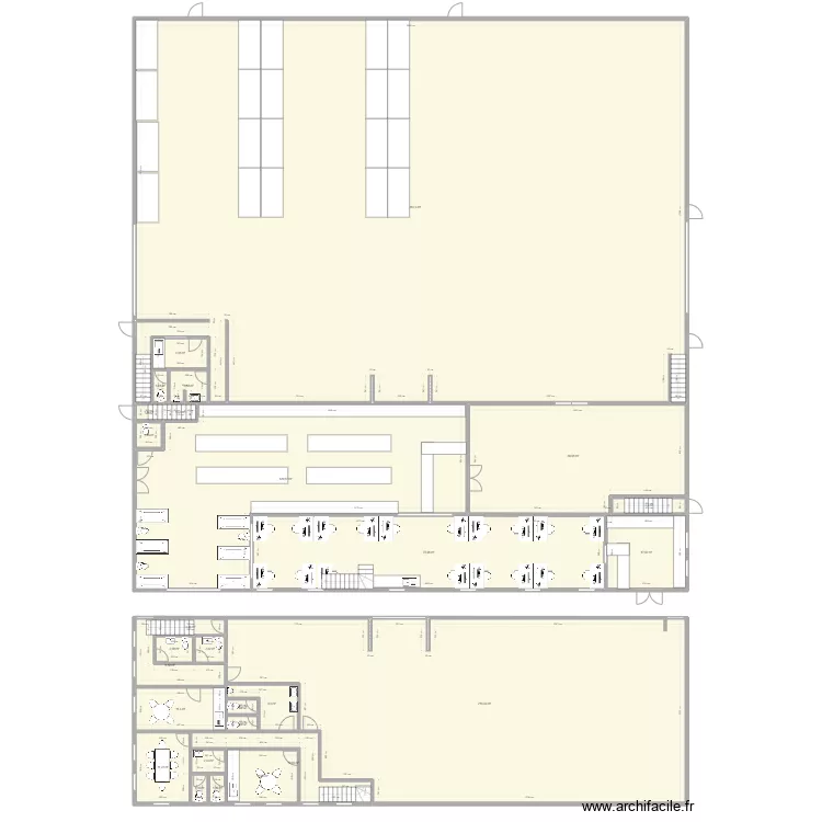 Sheffield ground floor plan with showroom. Floor plan with 