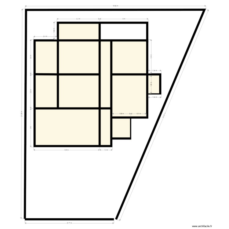 implantation gangi2. Floor plan with 0 room and 0 m2