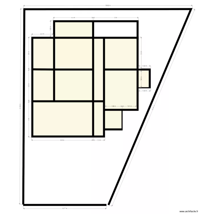 implantation gangi2. Floor plan with 