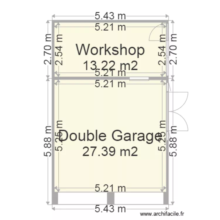 193 Bobbin Head Rd Garage Floor Plan. Floor plan with 