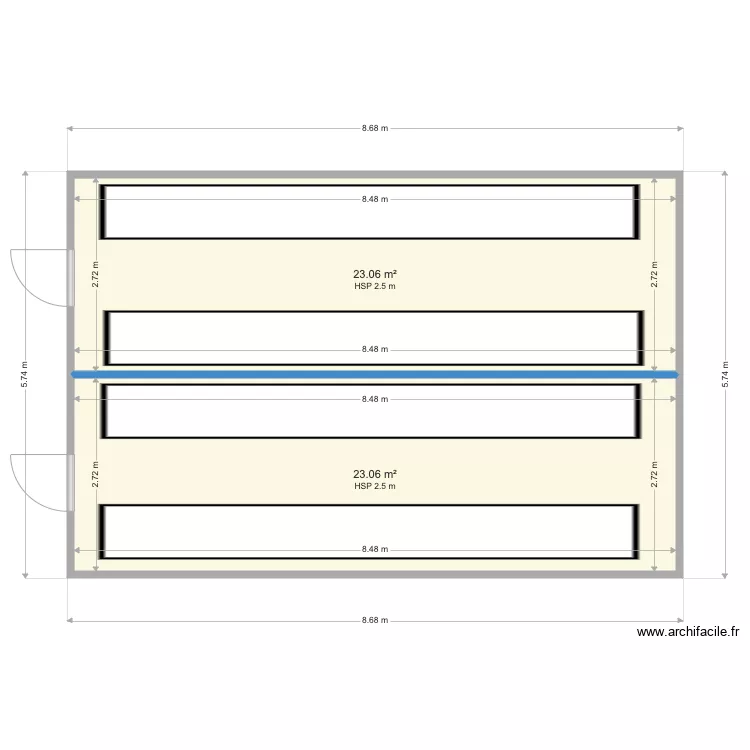 Henlon Growth. Floor plan with 
