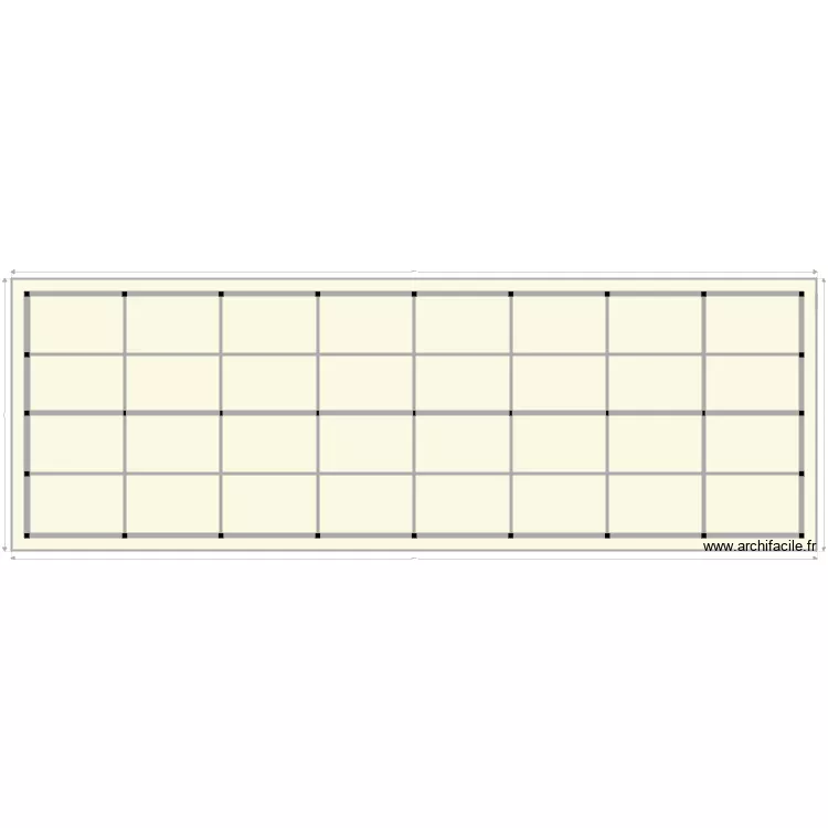 hangarlongueporteecorridor. Floor plan with 