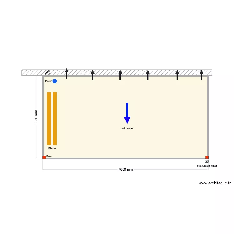 Tibaldi v2. Floor plan with 1 and 28 m² Tibaldi v2. Floor plan with 1 and 28 m²