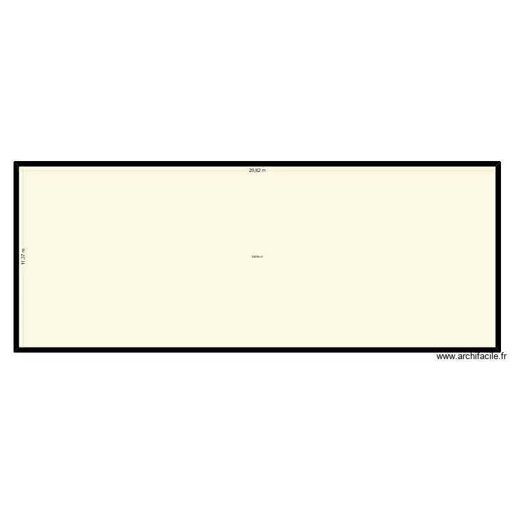 bovenverdieping. Floor plan with 1  and 339 m²