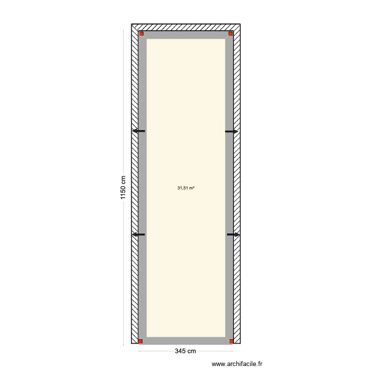 Sergey Garage Carport. Floor plan with 