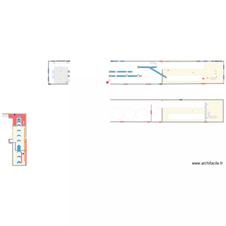 diagrama secador. Floor plan with 