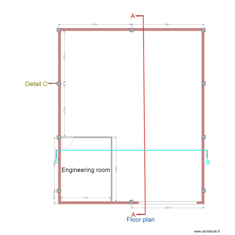 floor plan. Floor plan with 0 room and 0 m2
