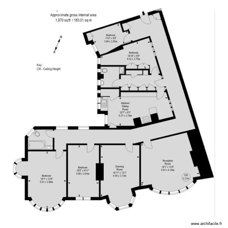 44 FitzJames Existing plan. Floor plan with 44 FitzJames Existing plan. Floor plan with
