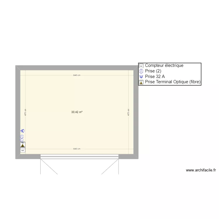 Garage. Floor plan with Garage. Floor plan with