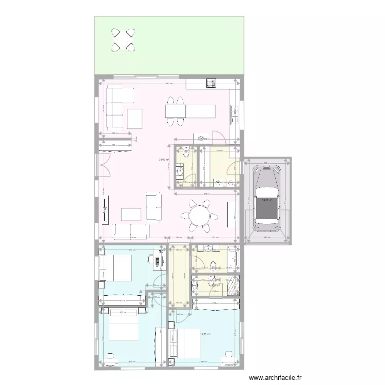 Fin. Floor plan with 