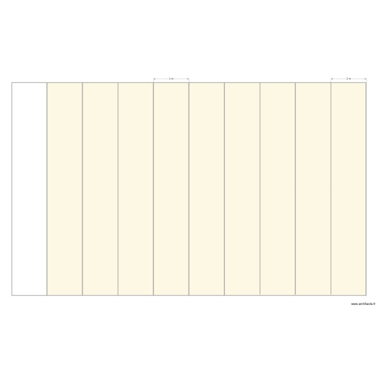hangar acher. Floor plan with 0 room and 0 m2