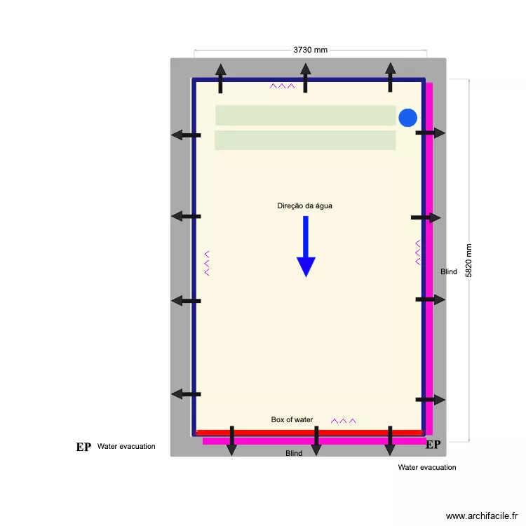 Kwakman. Floor plan with 2 Rooms and 42 m² Kwakman. Floor plan with 2 Rooms and 42 m²