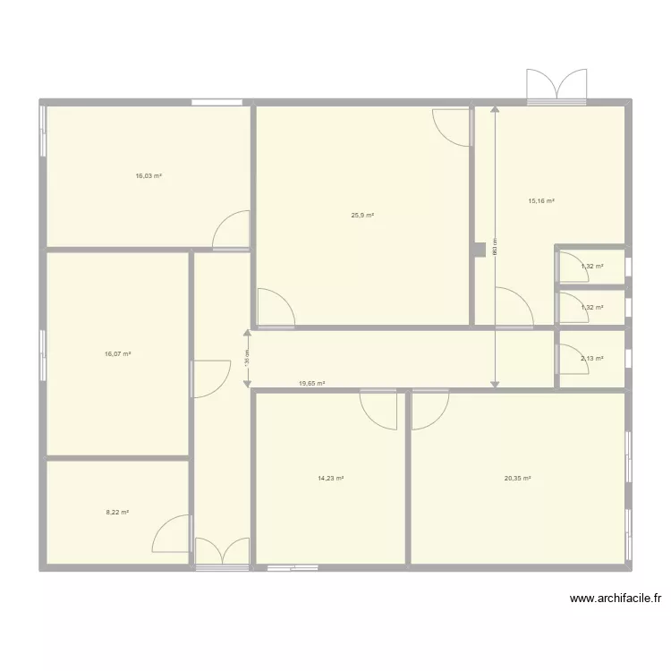 VALI PARTIE 5. Floor plan with 