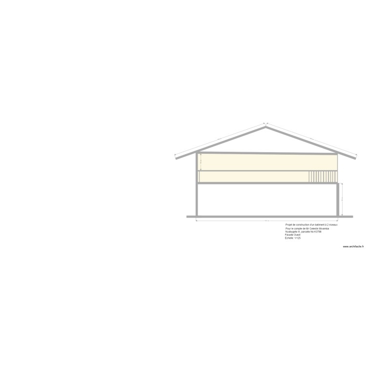 Mwamba facade Est. Floor plan with 0 room and 0 m2