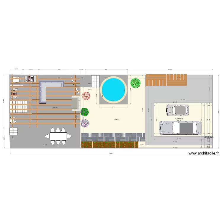 Backyard CARPORT IDEA 6 Carport Design. Floor plan with 
