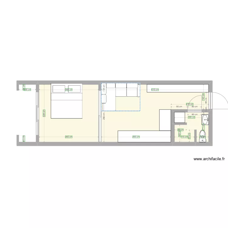 GT Batumi 2. Floor plan with 