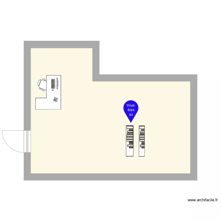 Educacion. Floor plan with 