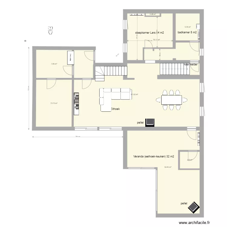 wattripont nieuw. Floor plan with 