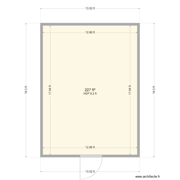 Trinity. Floor plan with 