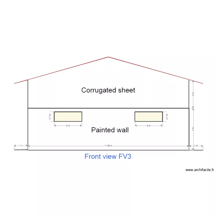 FVthree amico. Floor plan with 