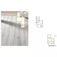 Existing Floor plan with proposed plan 2