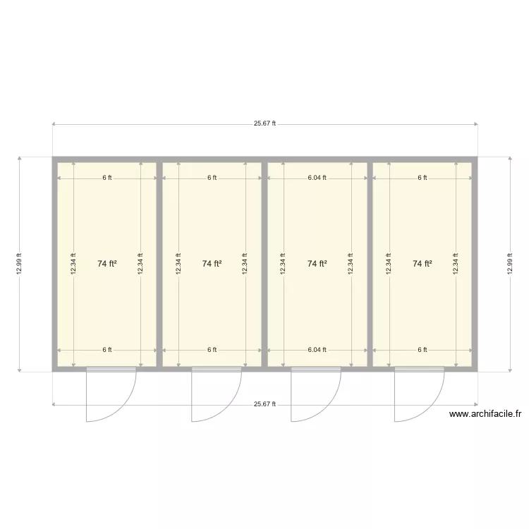 AZ State. Floor plan with 