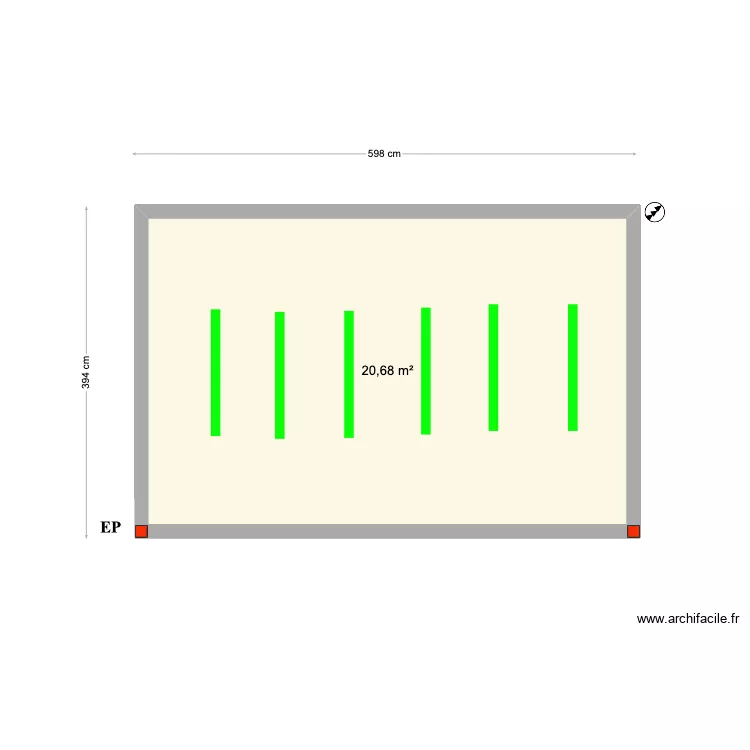 Manuel Silva Sol IZZY. Floor plan with 