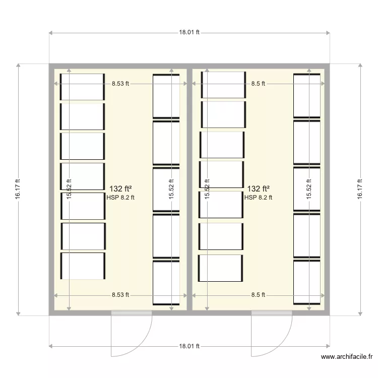 CRB 2. Floor plan with 