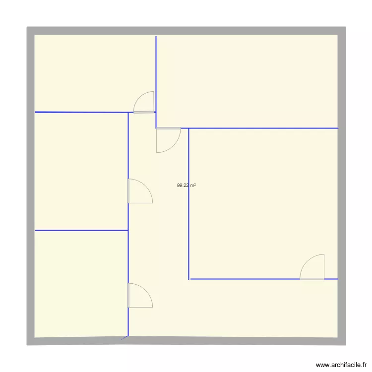 mezza 37. Floor plan with 
