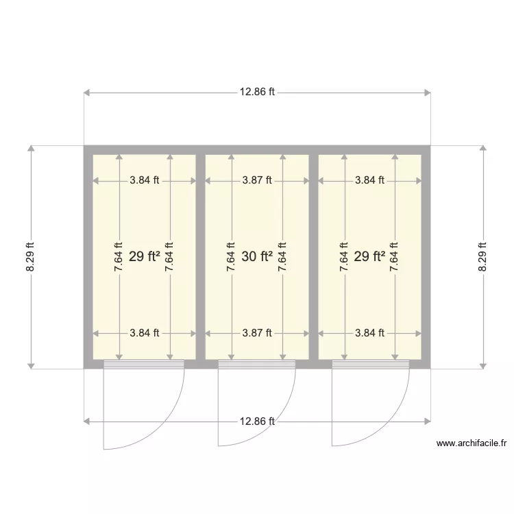 Ready. Floor plan with 