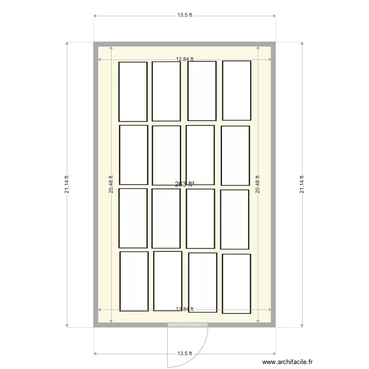 Rosebud. Floor plan with 