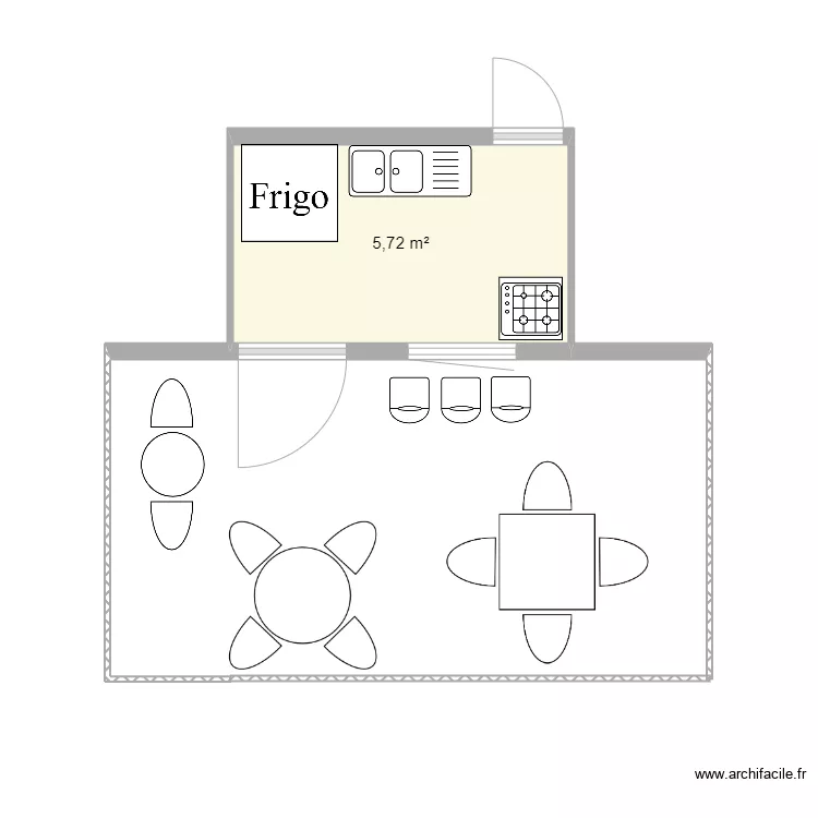 5-Mini-Restaurant. Floor plan with 5-Mini-Restaurant. Floor plan with