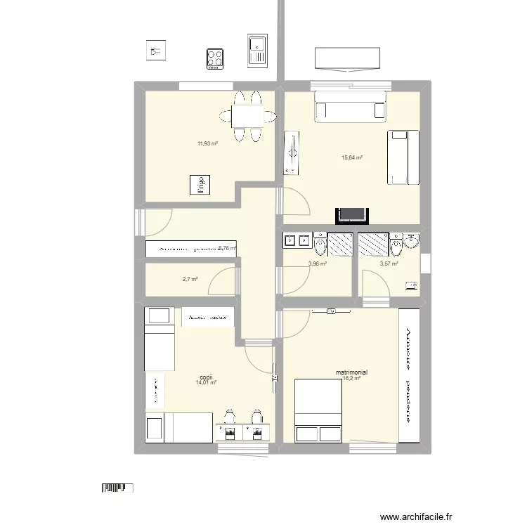 casa. Floor plan with casa. Floor plan with