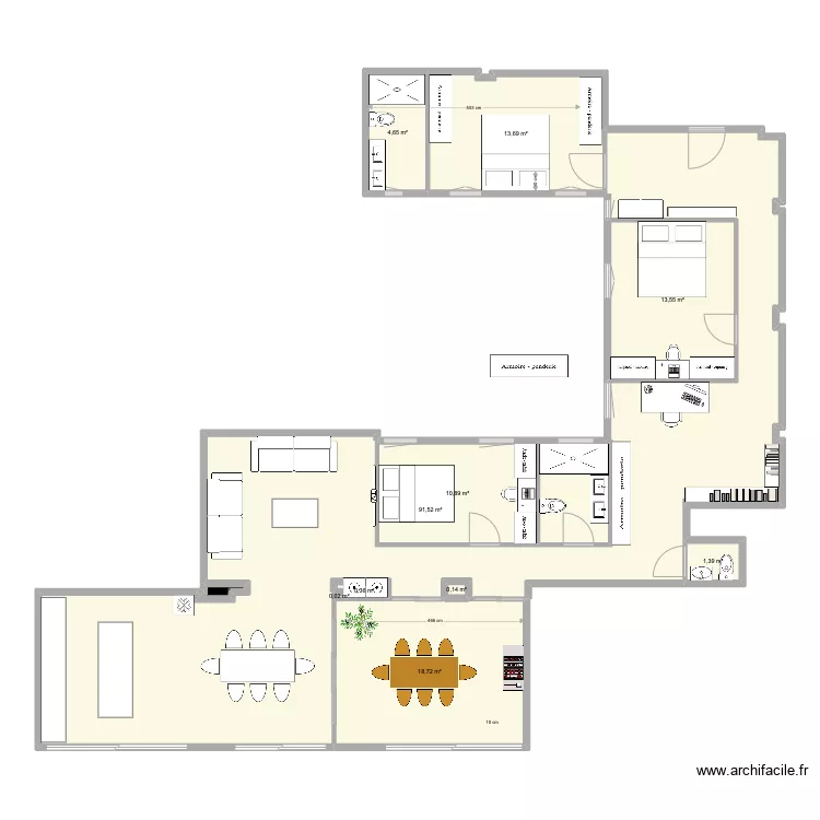 Mendizabal 68 terraza iz. Floor plan with 