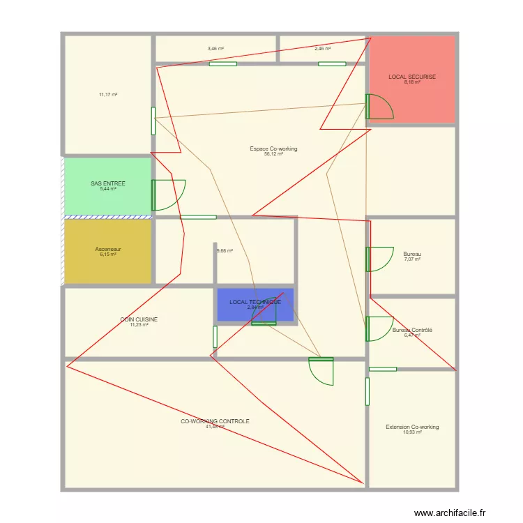 HUMLAUT INTRUSION. Floor plan with HUMLAUT INTRUSION. Floor plan with