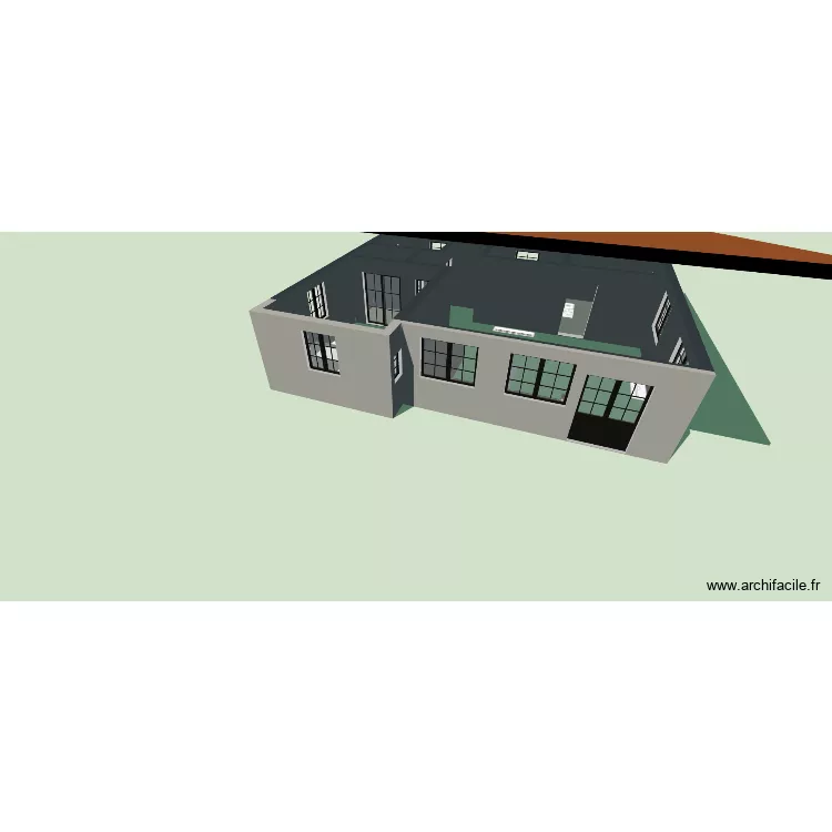 Ndeiya No funiture. Floor plan with 4 and 35 m² Ndeiya No funiture. Floor plan with 4 and 35 m²
